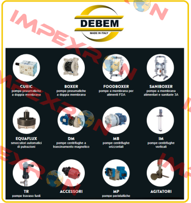 impeller thrust ring for DM15P-SV1BE090 Debem