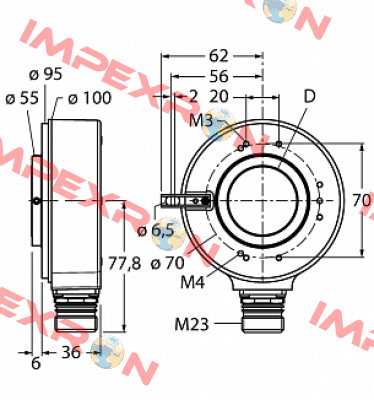 RI-42H25S4-2B1024-12M23 Turck