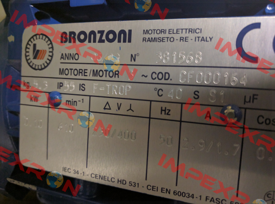 CF000164  Bronzoni