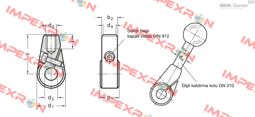 GN 150-28-B14 Elesa Ganter