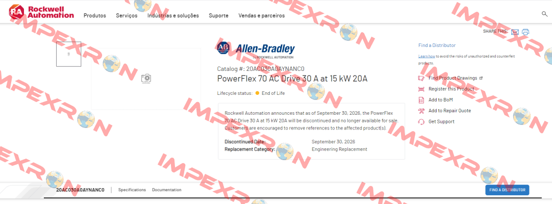 20AC030AOAYNANCO Allen Bradley (Rockwell)