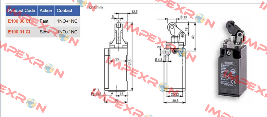 E10001CI  Ersce