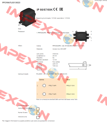 PFC9067L0313023 Ter Tecno Elettrica Ravasi