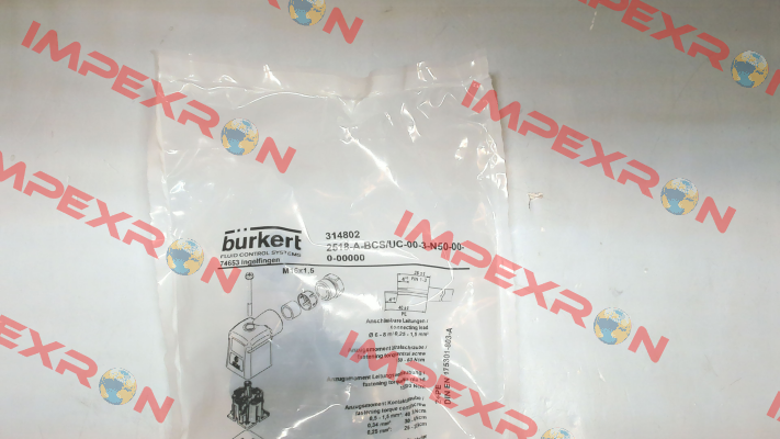 Type 2518, ID NO 00314802 Burkert