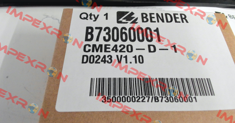 p/n: B73060001, Type: CME420-D-1 Bender