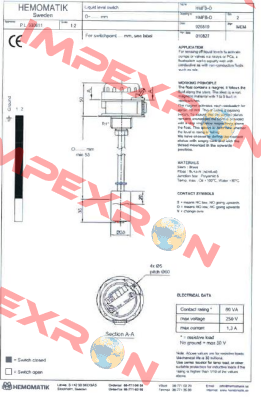 HMFB-O, O=450mm  Hemomatik