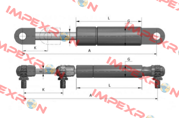 8358MN Stabilus