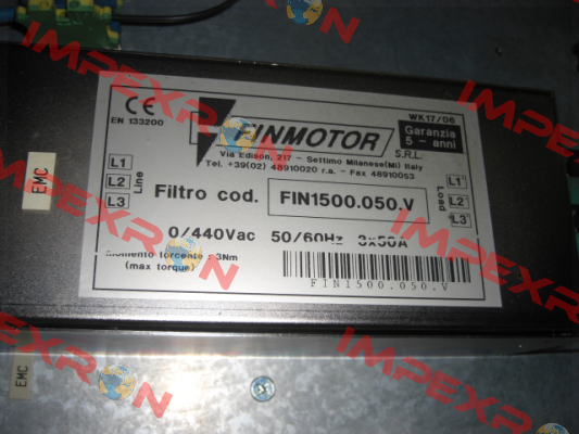 FIN1500.050.V  Finmotor