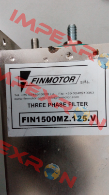 FIN1500MZ.125.V Finmotor