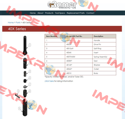 RR 4008 (4008X-5) Ramer Products