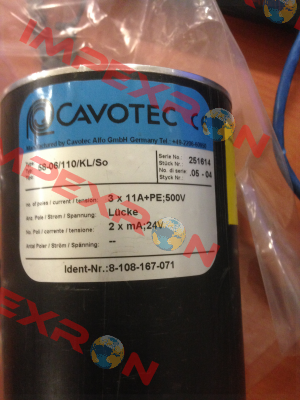 58-06/110/KL/So oem  Cavotec