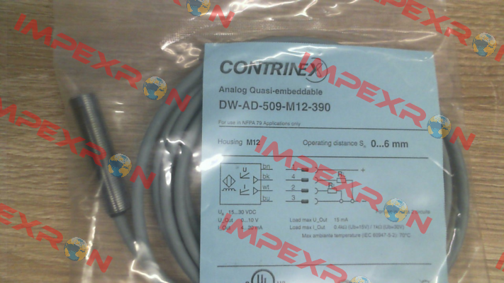 320-020-103 / DW-AD-509-M12-390 Contrinex