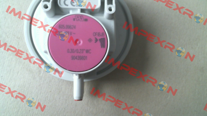 90439801 Pressure switch .23" pink label Combat (formerly Roberts Gordon)