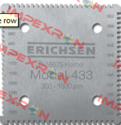 01690131 / Model 433 Erichsen