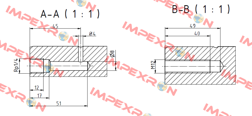 6100006RB61 /  GPN 610 U 6 Poppelmann