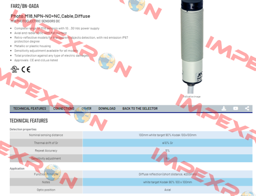 FAR2/BN-0ADA Micro Detectors / Diell