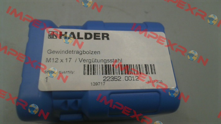 22352.0012 Halder